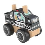 Hape Развивающая игрушка 3в1 Jadore Службы спасения "Полицейская машина"