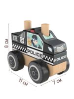 Hape Развивающая игрушка 3в1 Jadore Службы спасения "Полицейская машина" — изображение 3