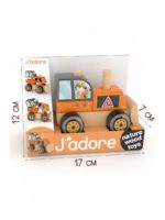 Hape Развивающая игрушка 3в1 Jadore Спецтехника "Бульдозер" — изображение 4