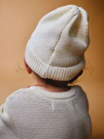 Loomknits Шапочка вязаная экрю — изображение 4