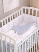 Perina Комплект постельных принадлежностей Sleepy голубой 120х60см
