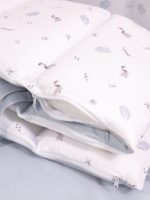 Perina Комплект постельных принадлежностей Sleepy голубой 120х60см — изображение 8
