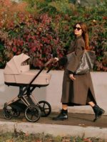 Cybex Коляска 2 в 1 Priam IV Cozy Beige шасси Rosegold — изображение 2