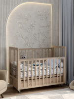 Antemi Кроватка Classic Sleep с ящиком и универсальным маятником капучино — изображение 4