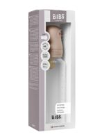 BIBS Бутылочка из полипропилена в наборе с латексной соской 270мл Blush — изображение 4
