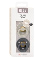 BIBS Набор из 2-х пустышек Colour Latex Anatomical Sand/Iron 0-6 месяцев — изображение 3
