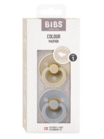 BIBS Набор из 2-х пустышек Colour Latex Anatomical Vanilla/Cloud 0-6 месяцев — изображение 3