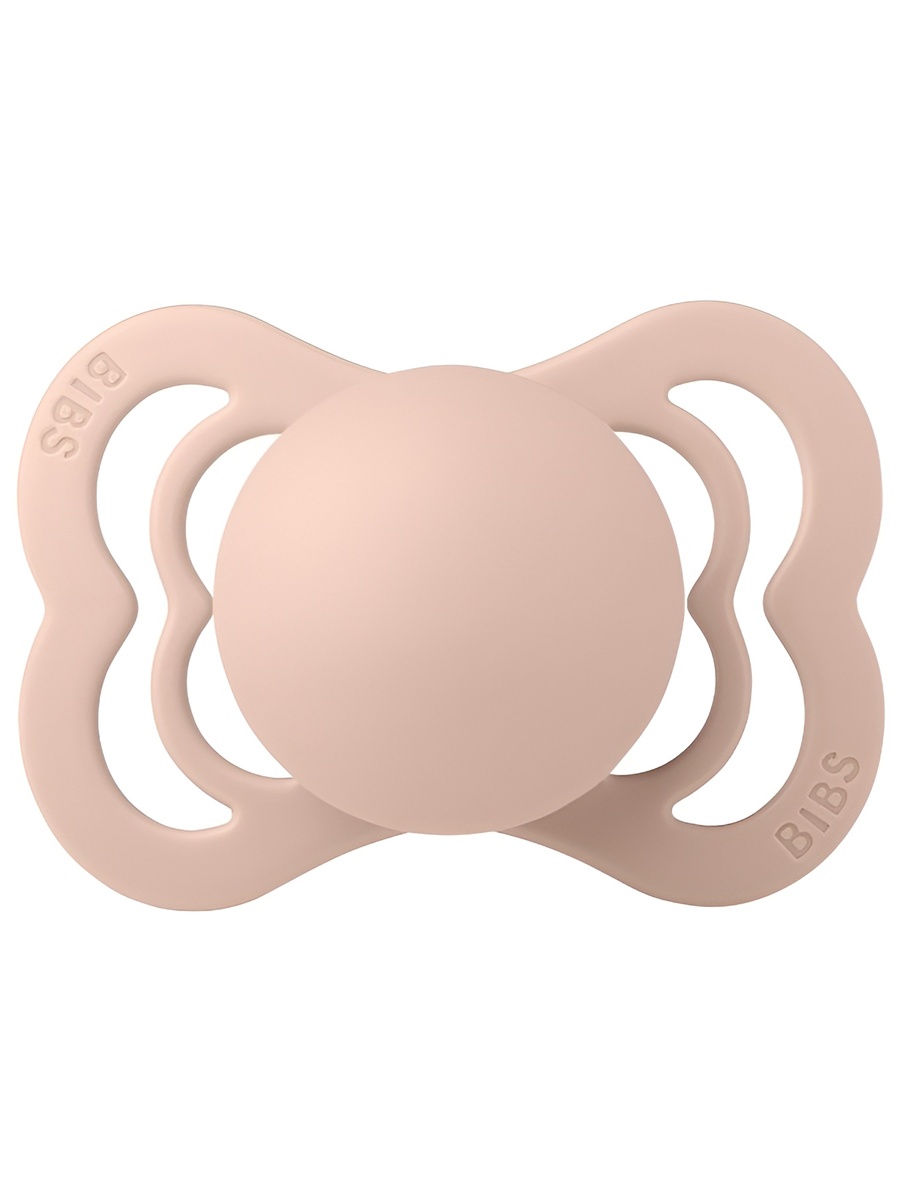BIBS Пустышка Supreme Latex Blush 0-6 месяцев BIBS Пустышка Supreme Silicone Blush 0-6 месяцев — изображение 1