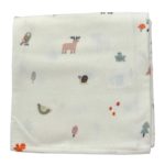 Buba Kids Фланелевая пеленка Заповедный лес 95х115см