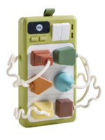 Happy Baby Бизиборд Sockets Light Green
