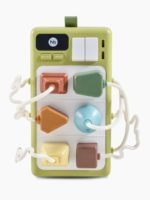 Happy Baby Бизиборд Sockets Light Green — изображение 5