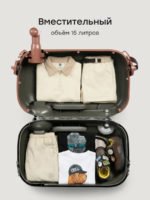 Happy Baby Чемодан-каталка 3в1 Travy Dark Green — изображение 5