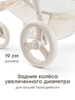 Happy Baby Коляска для кукол Ashley Blue Flowers — изображение 6