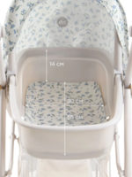 Happy Baby Коляска для кукол Ashley Blue Flowers — изображение 7