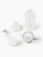 Happy Baby Поильник с трубочкой и ручками Light Gray 360мл — изображение 5