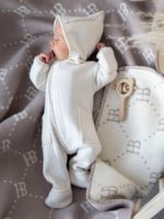 Наследник Выжанова Одеяло-плед Наследникъ экрю/кофе 140х100см — изображение 2