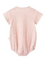 ToucanKids Боди из муслина клетка розовая — изображение 9