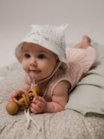 ToucanKids Боди-платье из муслина клетка розовая — изображение 8