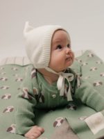 ToucanKids Чепчик вязаный экрю