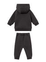 ToucanKids Костюм из футера с начесом (кофта с капюшоном, брюки) графит — изображение 7