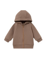 ToucanKids Костюм из футера с начесом (кофта с капюшоном, брюки) капучино — изображение 2