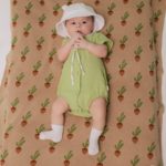 ToucanKids Плед вязаный Simple редиски 90х90см