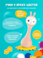 Alilo Интерактивная музыкальная игрушка Умный Зайка R1 бежевый — изображение 5