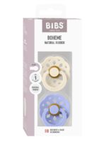 BIBS Набор из 2-х пустышек Boheme Latex Ivory/Hush 0-6 месяцев — изображение 4