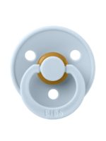 BIBS Пустышка Colour Latex Symmetrical Baby Blue 0-6 месяцев