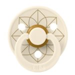 BIBS Пустышка Colour Noor Ivory/Gold 6-18 месяцев