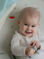 Buba Kids Набор из 2-х муслиновых пеленок Тихий океан/сливочный 75х115см — изображение 3