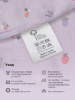 Buba Kids Платье из муслина с карманами пудра — изображение 10