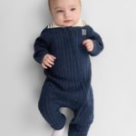 Happy Baby Комбинезон вязаный черный
