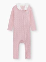 Happy Baby Комбинезон вязаный розовый — изображение 3