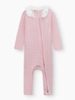 Happy Baby Комбинезон вязаный розовый — изображение 4
