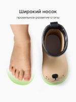 Happy Baby Резиновые сапоги коричневые — изображение 5