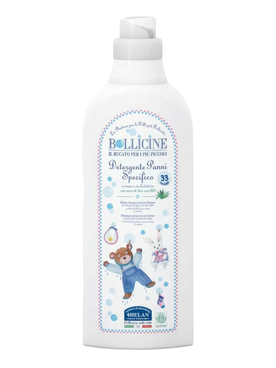 Helan Гель для стирки детского белья Bollicine 1000мл Helan Гель для стирки детского белья Bollicine 1000мл — изображение 1