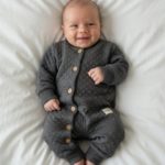 Mimibaby Комбинезон из капитония графитовый