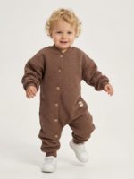 Mimibaby Комбинезон из капитония кофейный — изображение 3