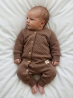 Mimibaby Комбинезон из капитония кофейный — изображение 2