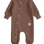 Mimibaby Комбинезон из капитония кофейный