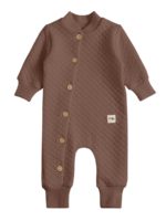 Mimibaby Комбинезон из капитония кофейный