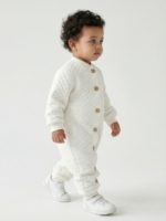 Mimibaby Комбинезон из капитония молочный — изображение 5