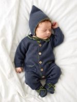 Mimibaby Комплект (комбинезон, шапочка, пинетки) Дино антрацитовый