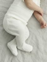 Mimibaby Ползунки с закрытыми ножками молочные — изображение 2