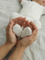 Mimibaby Ползунки с закрытыми ножками молочные — изображение 3