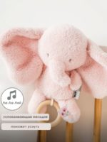 Nattou Музыкальная игрушка Musical Soft Toy Fanfan Слоненок Pink — изображение 3