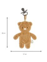 Nattou Мягкая игрушка с держателем для пустышки Teddy Bear Brown — изображение 5