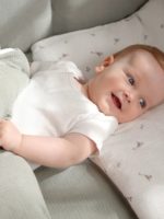 Perina Комплект постельного белья Muslin гуси/шалфей 120х60 см — изображение 4