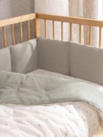 Perina Комплект постельного белья Muslin гуси/шалфей 120х60 см — изображение 7